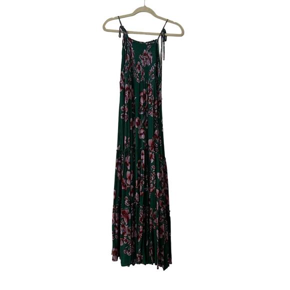Free People Intimately Green Garden Party Maxi Dress Sz S - Picture 7 of 7